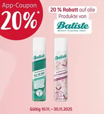 Rossmann 20 % rabatt Angebot