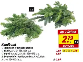 toom Baumarkt Nordmann- oder nobilistanne klein Angebot
