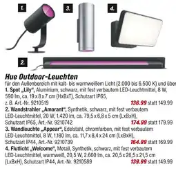 toom Baumarkt Hue outdoor-leuchte spot lily Angebot