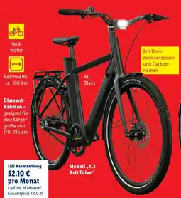 Lidl Crivit Urban E-Bike X.3 Angebot