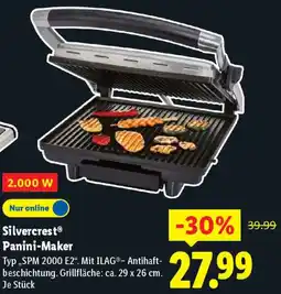 Lidl Silvercrest Panini-Maker Angebot