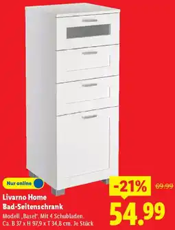 Lidl Livarno Home Bad-Seitenschrank Angebot
