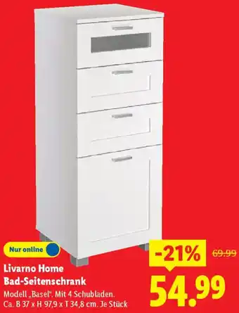 Lidl Livarno Home Bad-Seitenschrank Angebot