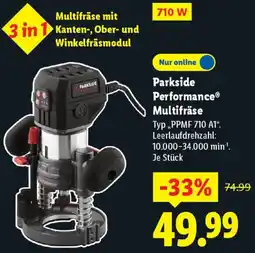 Lidl Parkside Performance Multifräse Angebot