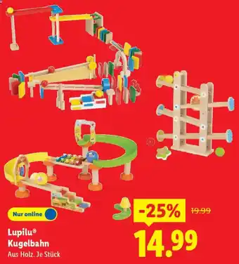 Lidl Lupilu Kugelbahn Angebot