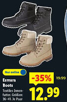 Lidl Esmara Boots Angebot