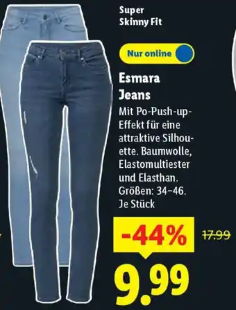 Lidl Esmara Jeans Angebot