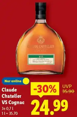 Lidl Claude Chatelier VS Cognac Angebot