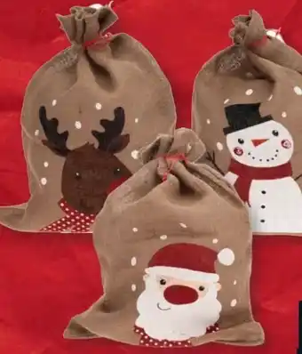 B1 Discount Baumarkt Weihnachts-Geschenksack-Set Angebot