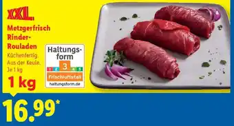 Lidl Metzgerfrisch Rinder Rouladen Angebot