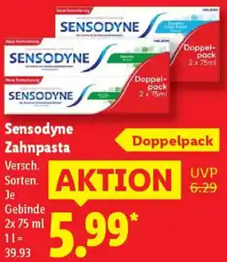 Lidl Sensodyne Zahnpasta Angebot