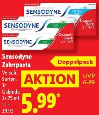 Lidl Sensodyne Zahnpasta Angebot