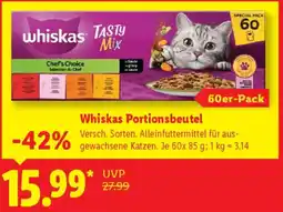 Lidl Whiskas Portionsbeutel Angebot