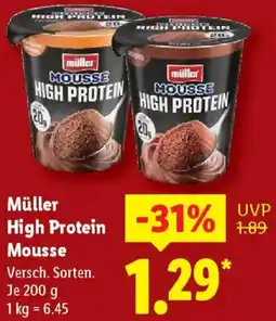 Lidl Müller High Protein Mousse Angebot