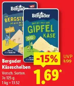 Lidl Bergader Käsescheiben Angebot