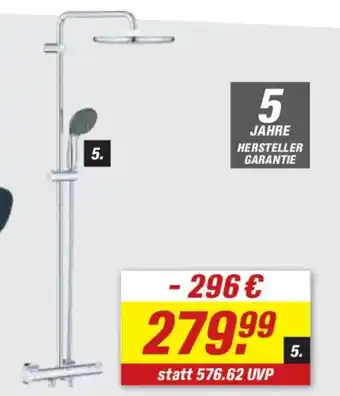 toom Baumarkt Duschsystem,,Vitalio Start 250" Angebot