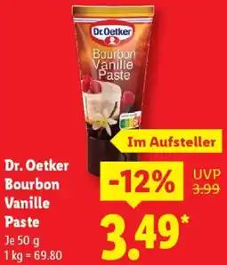 Lidl Dr. Oetker Bourbon Vanille Paste Angebot