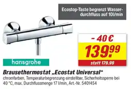 toom Baumarkt hansgrohe Brausethermostat „Ecostat Universal" Angebot