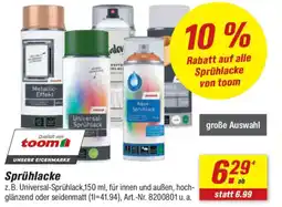 toom Baumarkt Sprühlacke Angebot