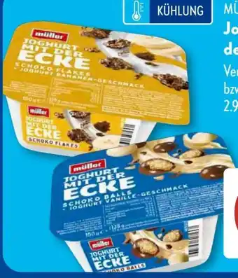 Aldi Süd Müller Joghurt mit der Ecke Angebot