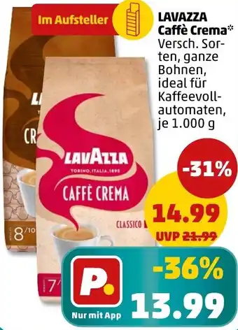 PENNY LAVAZZA Caffè Crema Angebot