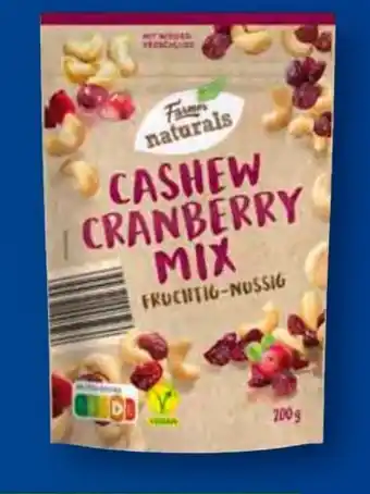 Aldi Süd Farmer naturals Cashew Cranberry-Mix Angebot