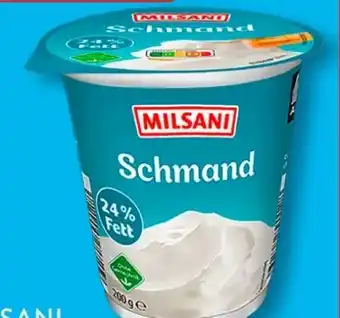 Aldi Süd Milsani Schmand Angebot