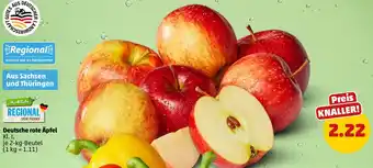 PENNY Deutsche rote Äpfel Angebot