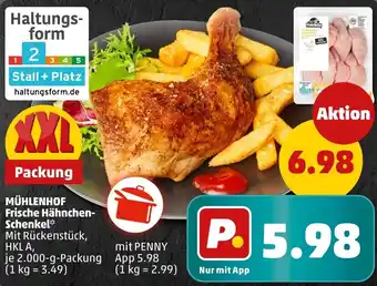 PENNY MÜHLENHOF Frische Hähnchen Schenkel Angebot