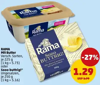 PENNY RAMA Mit Butter oder Sooo buttrig! Angebot
