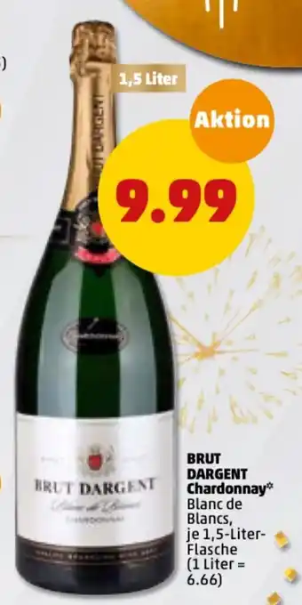 PENNY Brut Dargent Chardonnay 1,5L Angebot