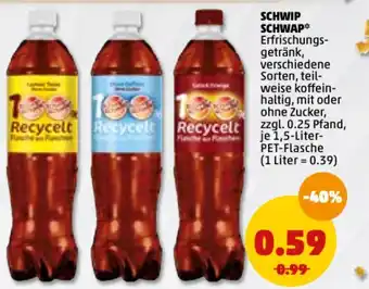 PENNY Schwip Schwap 1,5L Angebot