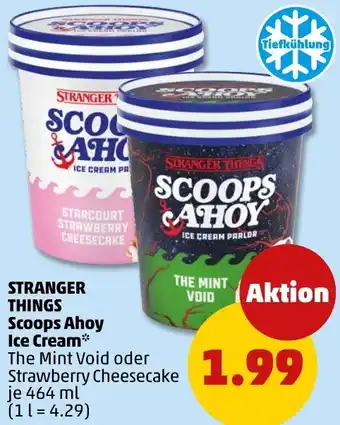 PENNY STRANGER THINGS Scoops Ahoy Ice Cream Angebot