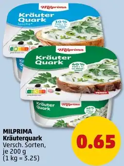 PENNY MILPRIMA Kräuterquark Angebot