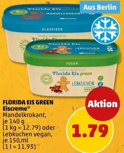 PENNY FLORIDA EIS GREEN Eiscreme Angebot