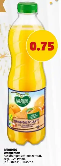 PENNY Paradiso Orangensaft 1L Angebot