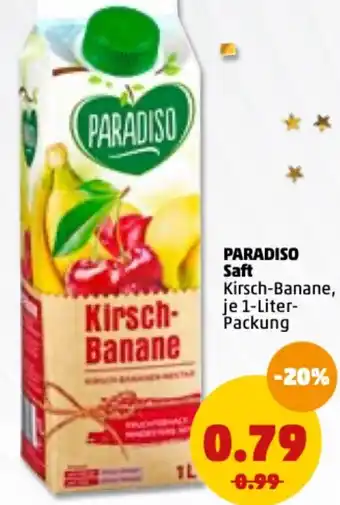 PENNY Paradiso Saft 1L Angebot