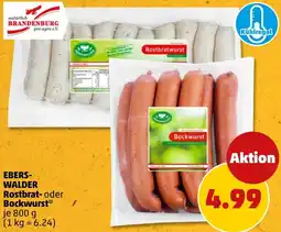PENNY EBERSWALDER Rostbrat- oder Bockwurst Angebot