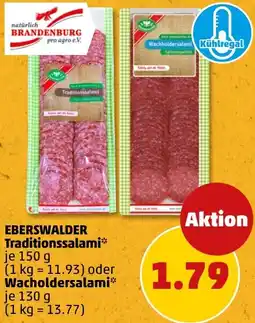 PENNY EBERSWALDER Traditionssalami oder Wacholdersalami Angebot