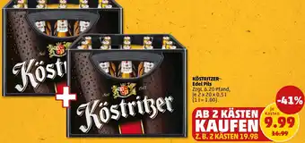 PENNY KÖSTRITZER Edel Pils Angebot