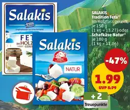 PENNY SALAKIS Tradition Feta oder Schafkäse Natur Angebot