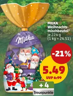 PENNY MILKA Weihnachtsmischbeutel Angebot