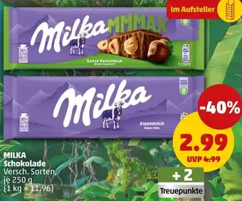 PENNY MILKA Schokolade Angebot