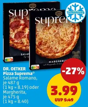 PENNY DR. OETKER Pizza Suprema Angebot