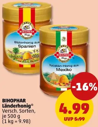 PENNY BIHOPHAR Länderhonig Angebot
