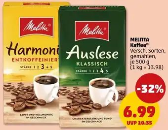 PENNY MELITTA Kaffee Angebot