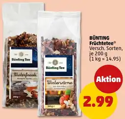 PENNY BÜNTING Früchtetee Angebot
