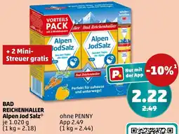 PENNY BAD REICHENHALLER Alpen Jod Salz Angebot