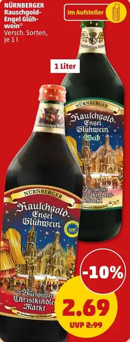PENNY NÜRNBERGER Rauschgold Engel Glühwein Angebot