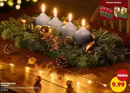 PENNY Adventsgesteck in Reihe Angebot